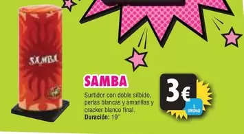 Oferta de Blanco - Samba por 3€ en Hipercohete