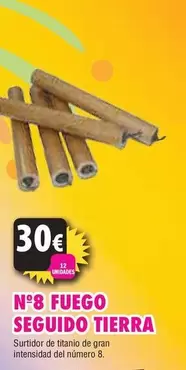 Oferta de N 8 Fuego Seguido Tierra por 30€ en Hipercohete