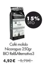 Oferta de Rel&Alternativa - Cafe Molido Nicaragua por 4,92€ en NaturaSí