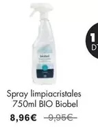 Oferta de Biobel - Spray Limpiacristales Bio por 8,96€ en NaturaSí