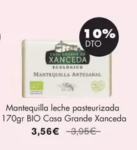 Oferta de Casa Grande De Xanceda - Mantequilla Leche Pasteurizada por 3,56€ en NaturaSí