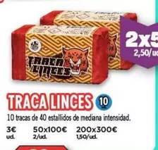 Oferta de Traca Linges en La Traca