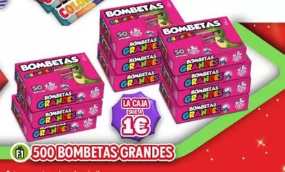 Oferta de Bombetas por 16€ en La Traca