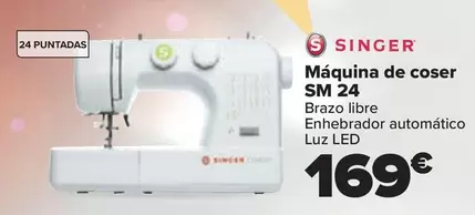 Oferta de Singer - Máquina De Coser   Sm 24 por 169€ en Carrefour