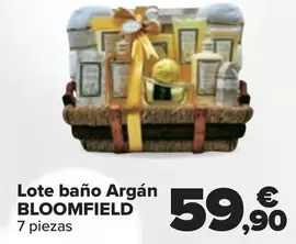 Oferta de Bloomfield - Lote Baño Argán  por 59,9€ en Carrefour