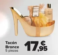 Oferta de Tacón Bronce por 17,95€ en Carrefour