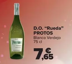 Oferta de Protos - D.O. "Rueda" por 7,65€ en Carrefour