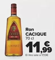 Oferta de Cacique - Ron por 11,99€ en Carrefour