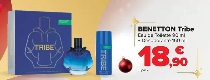 Oferta de Benetton - Tribe por 18,9€ en Carrefour