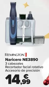 Oferta de Remington - Naricero NE3890 por 14,99€ en Carrefour