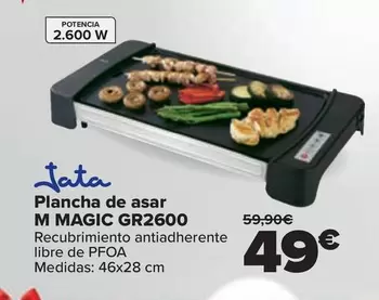 Oferta de Jata - Plancha De Asar M GR2600 por 49€ en Carrefour