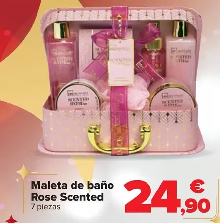 Oferta de Maleta De Baño Rose Scented por 24,9€ en Carrefour