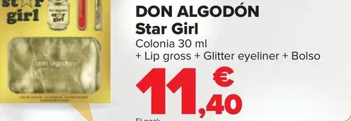 Oferta de Don Algodón - Star Girl por 11,4€ en Carrefour