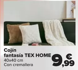 Oferta de Tex Home - Cojin Fantasãia por 9,99€ en Carrefour