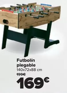 Oferta de Futbolin Plegable por 1,69€ en Carrefour