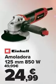 Oferta de Einhell - Amoladora 125 Mm 850 W por 24,99€ en Carrefour