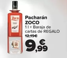 Oferta de Zoco - Pacharan por 9,99€ en Carrefour