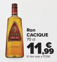 Oferta de Cacique - Ron por 11,99€ en Carrefour