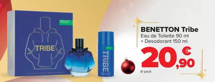 Oferta de Benetton - Tribe por 20,9€ en Carrefour