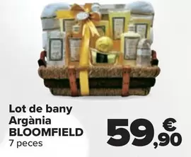 Oferta de Bloomfield - Lote Baño Argán  por 59,9€ en Carrefour