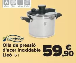 Oferta de San Ignacio - Olla A Presion Acero Inoxidable por 59,9€ en Carrefour