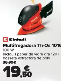 Oferta de Einhell - Multi Lijadora Th-os 1016 por 19,5€ en Carrefour