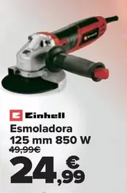 Oferta de Einhell - Amoladora 125 Mm 850 W por 24,99€ en Carrefour