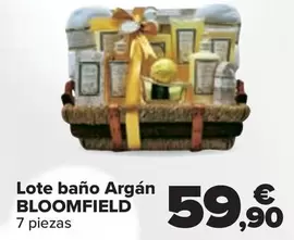 Oferta de Bloomfield - Lote Baño Argán  por 59,9€ en Carrefour