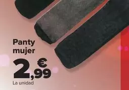 Oferta de TEX - Panty Mujer por 2,99€ en Carrefour