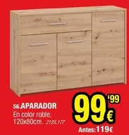 Oferta de Aparador por 99,99€ en Rapimueble