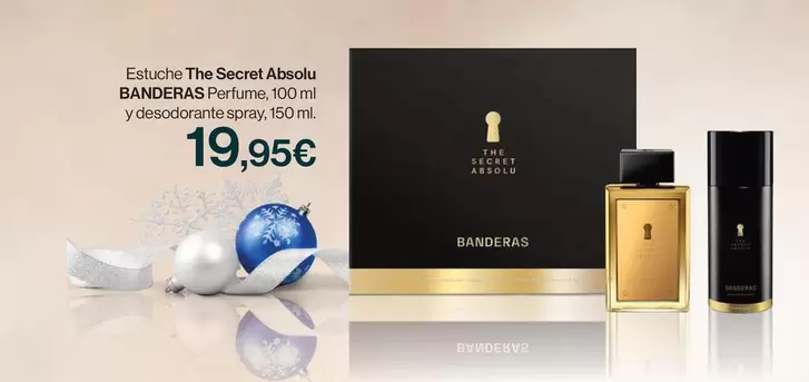 Oferta de Banderas - Estuche The Secret Absolu por 19,95€ en Hipercor