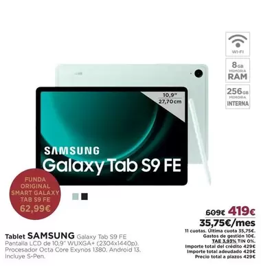 Oferta de Ram - Tablet por 419€ en El Corte Inglés