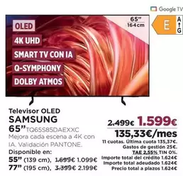 Oferta de Google - Televisor Oled por 1599€ en El Corte Inglés