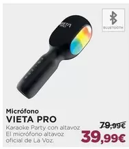 Oferta de Vieta - Micrófono por 39,99€ en El Corte Inglés