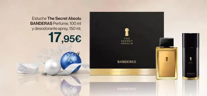 Oferta de Banderas - Estuche The Secret Absolu por 17,95€ en El Corte Inglés