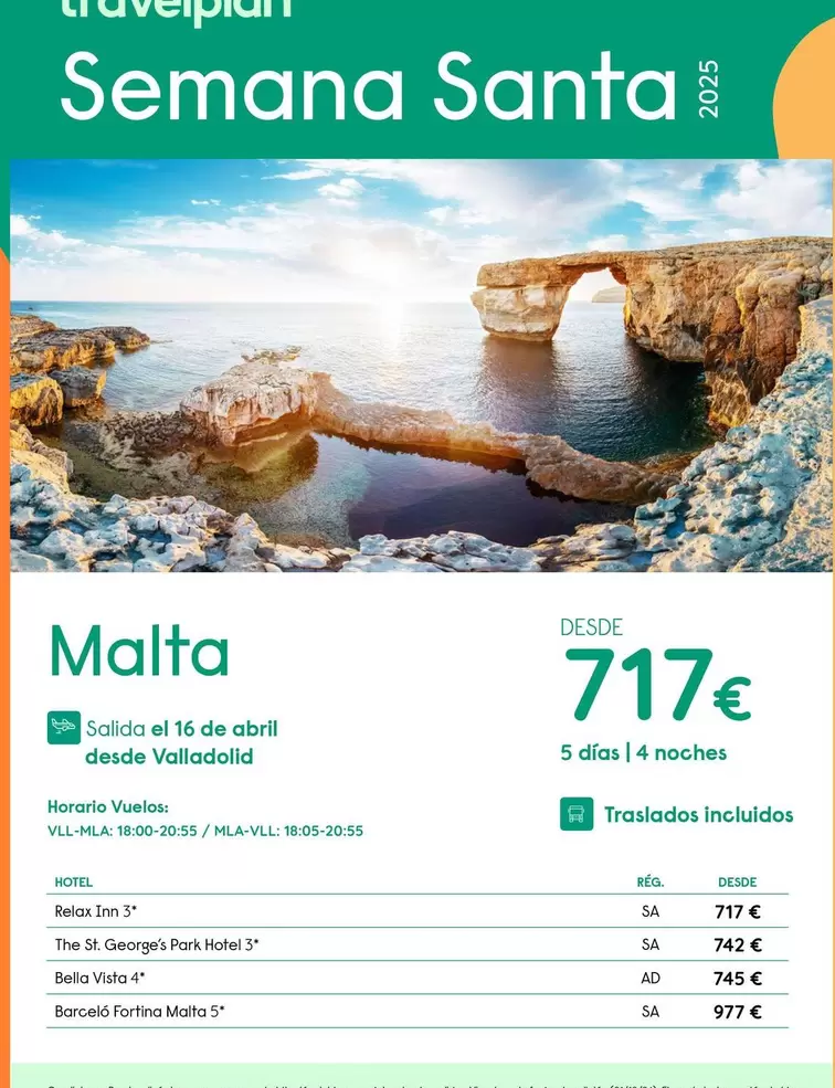 Oferta de Malta - por 717€ en Travelplan