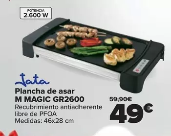 Oferta de Jata - Plancha De Asar M GR2600 por 49€ en Carrefour