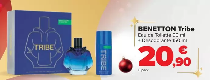 Oferta de Benetton - Tribe por 20,9€ en Carrefour