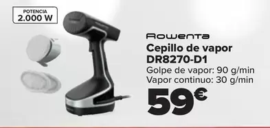 Oferta de Rowenta - Cepillo De Vapor DR8270-D 1 por 59€ en Carrefour