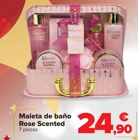 Oferta de Maleta De Baño Rose Scented por 24,9€ en Carrefour