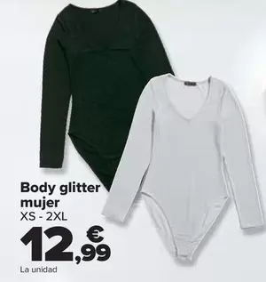 Oferta de TEX - Body Glitter Mujer por 12,99€ en Carrefour