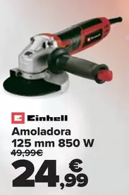 Oferta de Einhell - Amoladora 125 Mm 850 W por 24,99€ en Carrefour