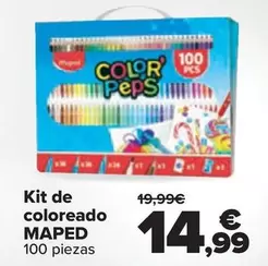 Oferta de Kit De Coloreado  Maped por 14,99€ en Carrefour