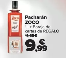 Oferta de Zoco - Pacharan por 9,99€ en Carrefour