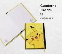 Oferta de Pokemon - Cuaderno Pikachu en ToysRus