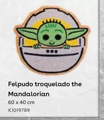 Oferta de Star Wars - Felpudo Troquelado The Mandalorian en ToysRus