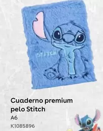 Oferta de Cuaderno Premium Pelo Stitch en ToysRus