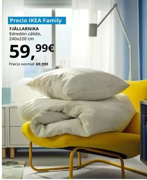 Oferta de Fjällarnika Edredón Calido por 59,99€ en IKEA