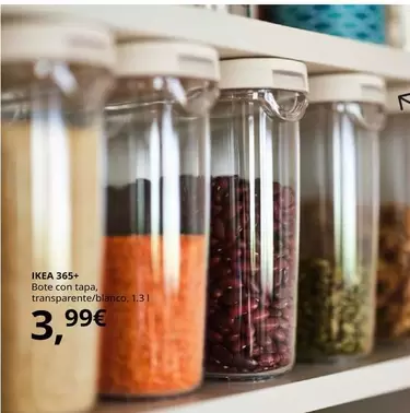 Oferta de Ikea - 365+ Bote Con Tapa por 3,99€ en IKEA