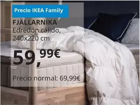 Oferta de Fjallarnika - Edredon Calido por 59,99€ en IKEA